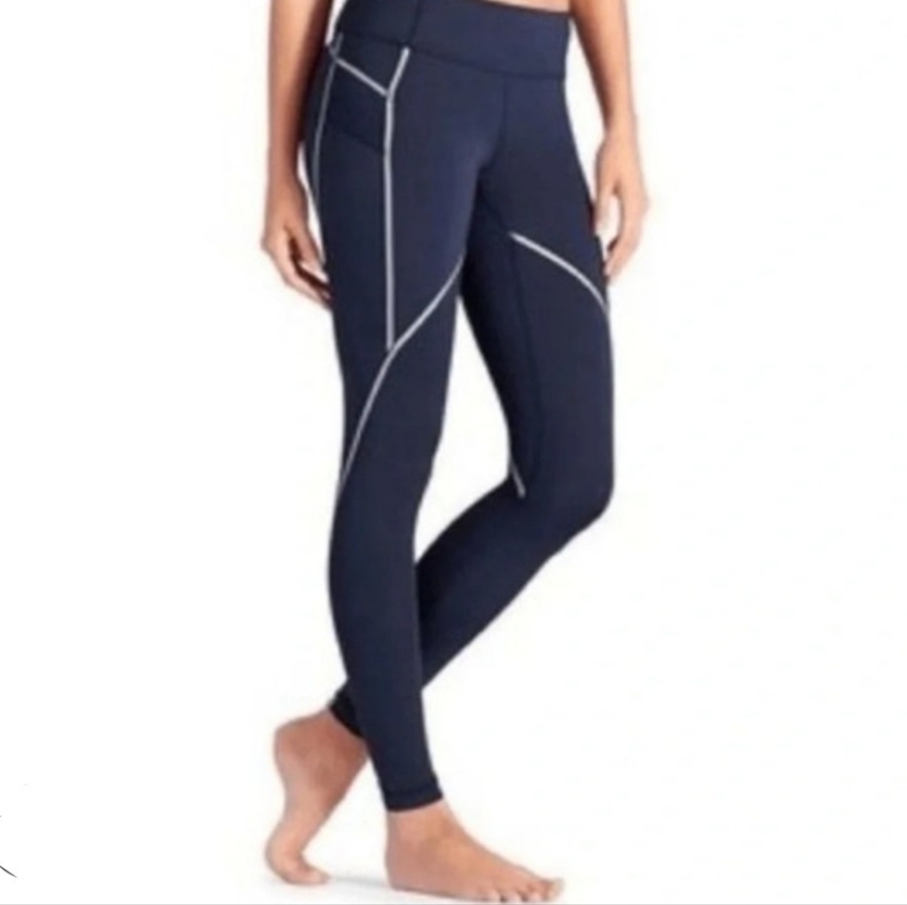 Calia By Carrie Underwood Tipped Cold Dash Leggings Opulant Blue
